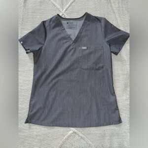 Figs Women's Graphite Small Scrub Set